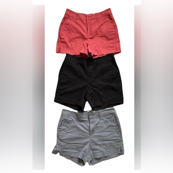 Old Navy Pants - Black grey and red casual shorts bundle #shorts 
Size 0 
Old navy